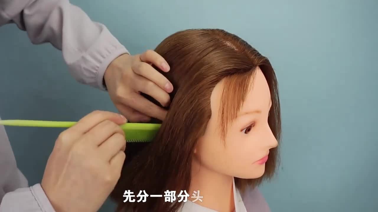 短发古装发型怎么梳来试试这款简易漂亮的儿童发型教程