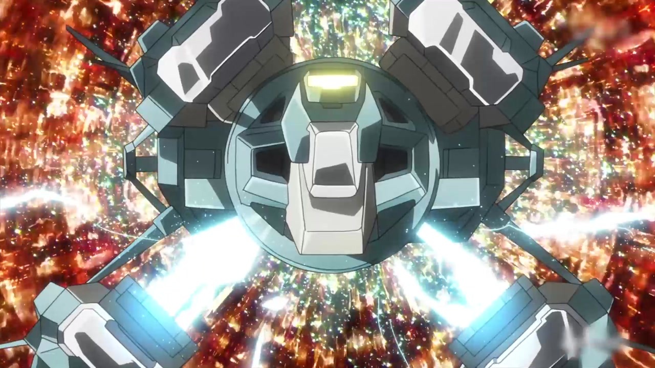 把母舰当成装备的高达见过吗hgbd炽天使高达山鲁佐德