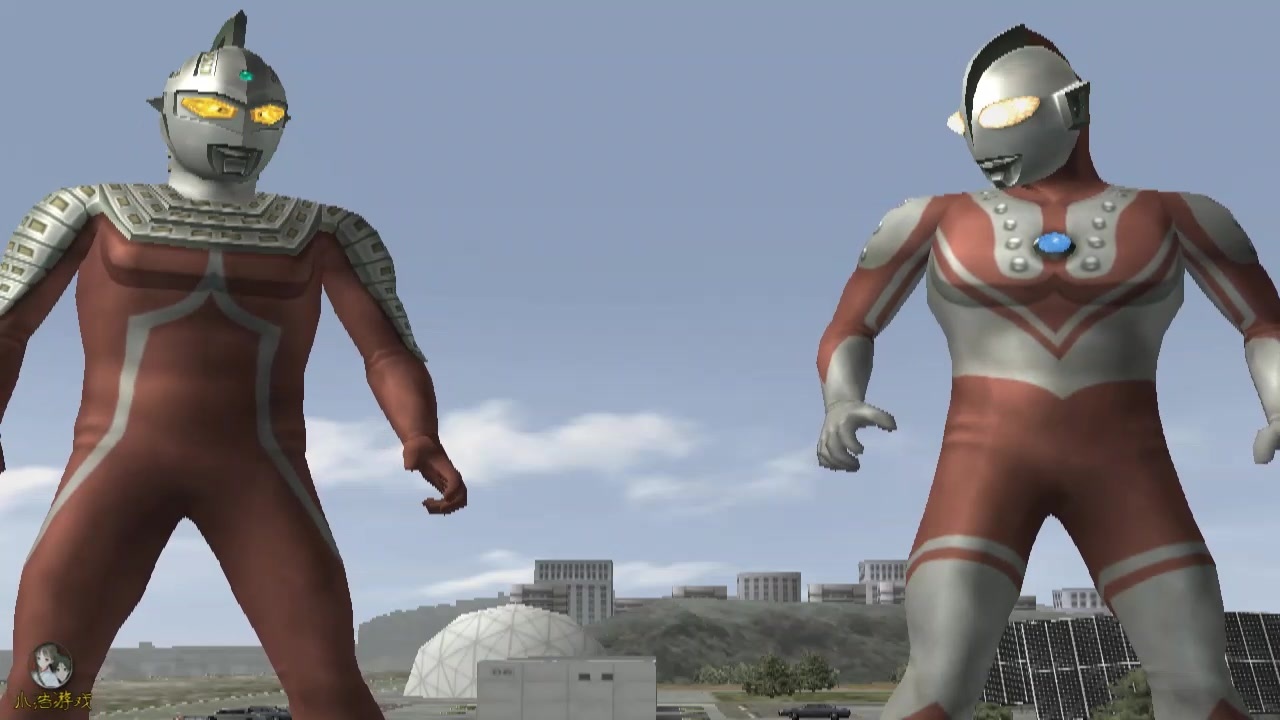 佐菲奥特曼和赛文奥特曼对战雷德王