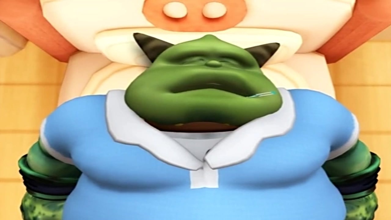 迷糊老师确实太迷糊了,拿给大傻怪准备的针头,给猪猪侠打了 - 西瓜